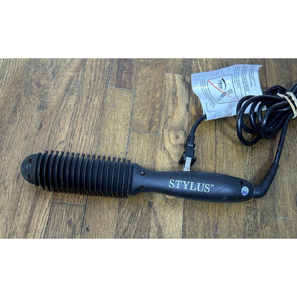 FHI Heat Stylus Thermal Styling Brush black red styling bristles 5 Temp Settings - Picture 3 of 3